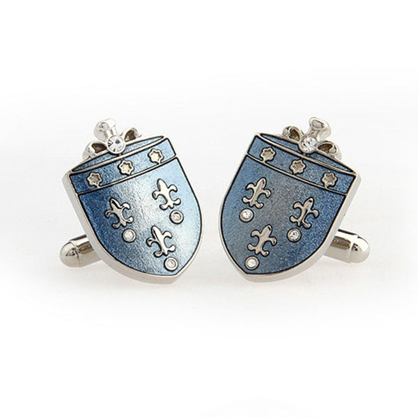 Enamel Dropping Glue Cufflinks