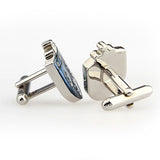 Enamel Dropping Glue Cufflinks