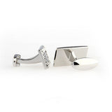 Crystal Zircon Cufflinks