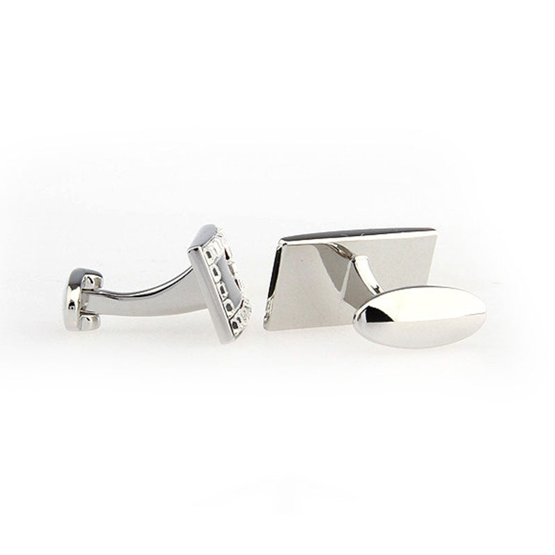 Crystal Zircon Cufflinks