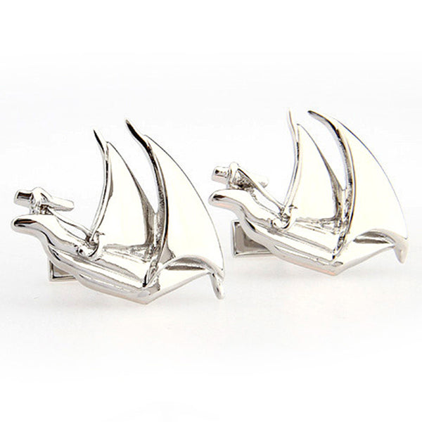 Car Logo Traffic Plain Colour Metal Cufflinks