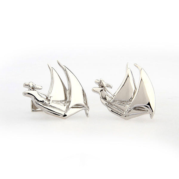 Car Logo Traffic Plain Colour Metal Cufflinks