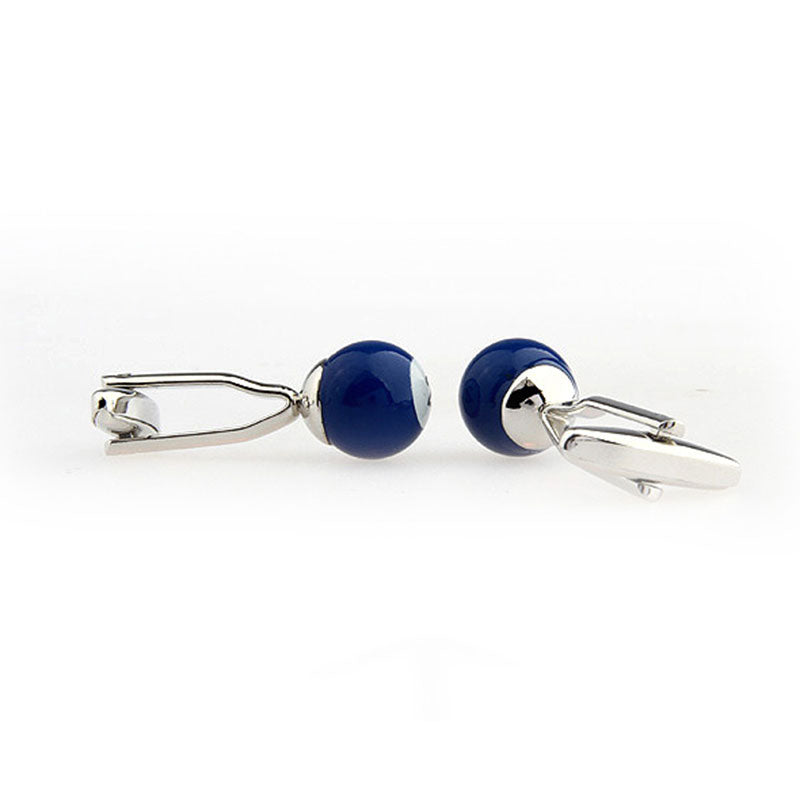 Sports Technology Grease Baking Paint Cufflinks