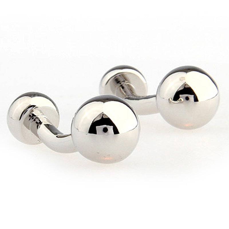 Plain Colour Metal Cufflinks