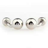 Plain Colour Metal Cufflinks