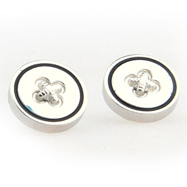 Enamel Dropping Glue Collar Studs