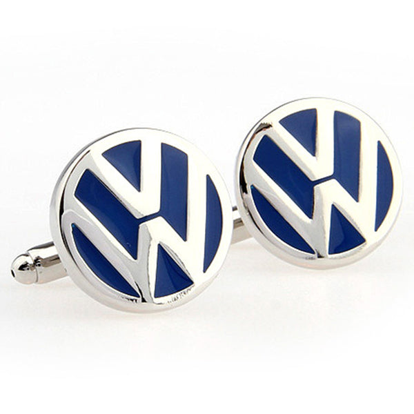 Car Logo Traffic Enamel Dropping Glue Cufflinks