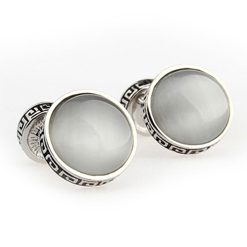 Cateye Glass Cufflinks