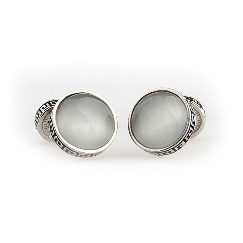 Cateye Glass Cufflinks