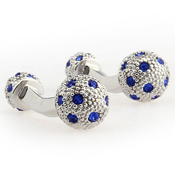 Crystal Zircon Cufflinks