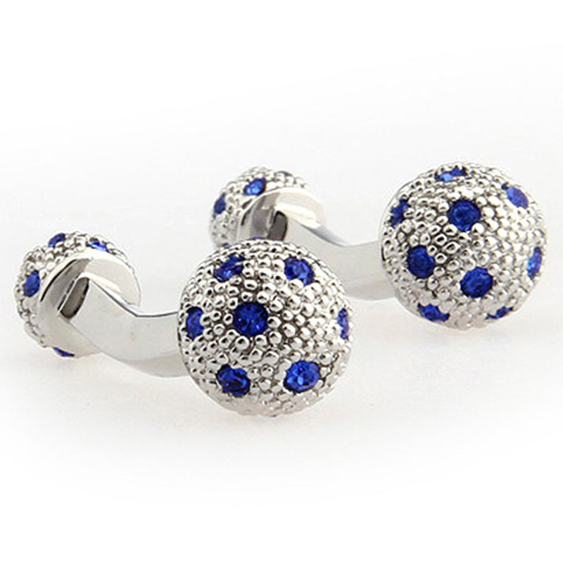 Crystal Zircon Cufflinks