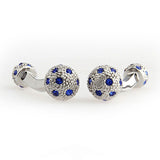 Crystal Zircon Cufflinks