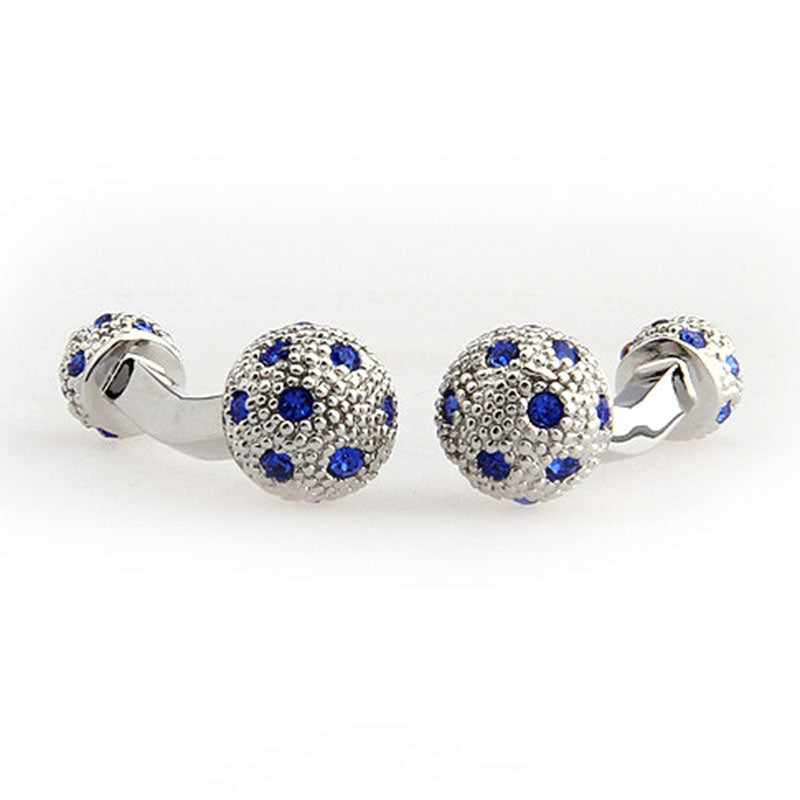 Crystal Zircon Cufflinks