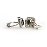 Crystal Zircon Cufflinks