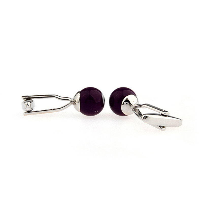 Sports Technology Grease Baking Paint Cufflinks