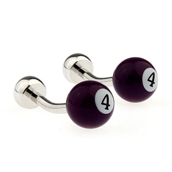 Sports Technology Grease Baking Paint Cufflinks