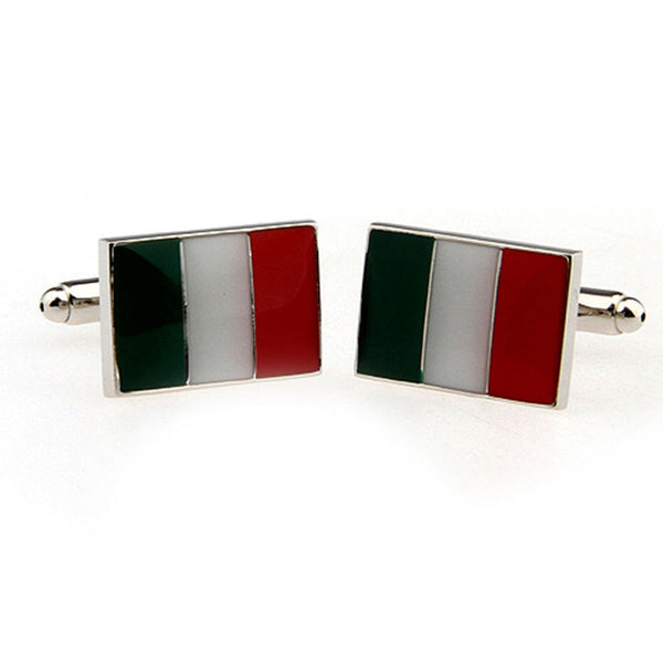 National Flag Music Enamel Dropping Glue Cufflinks