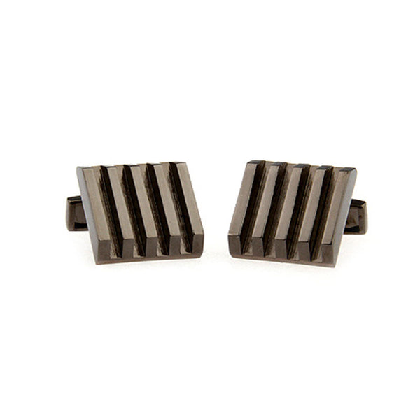 Plain Colour Metal Cufflinks