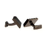 Plain Colour Metal Cufflinks