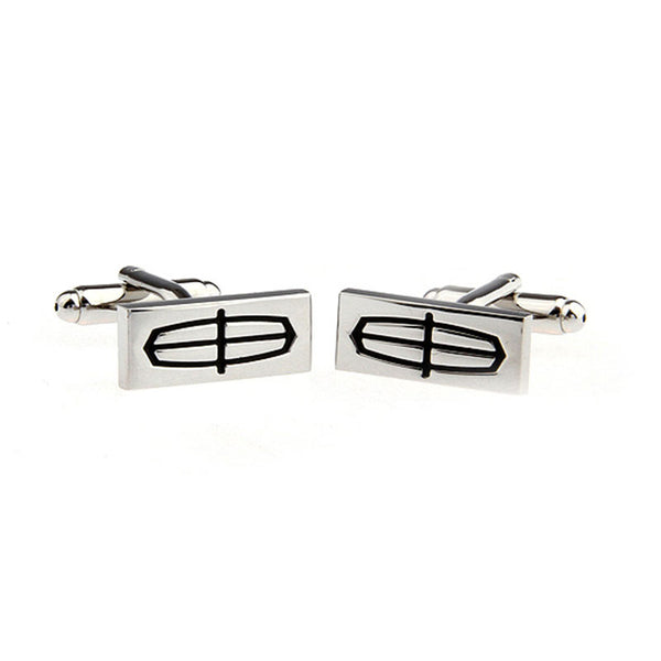 Car Logo Traffic Enamel Dropping Glue Cufflinks