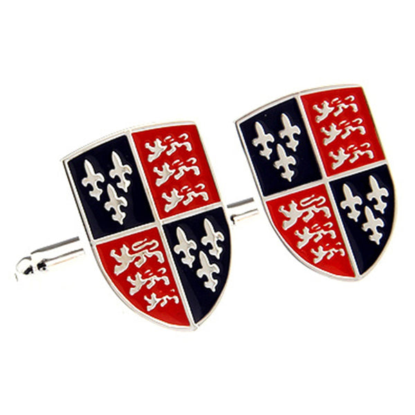 Enamel Dropping Glue Cufflinks