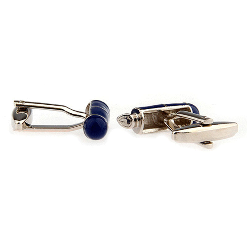 Military Tools Enamel Dropping Glue Cufflinks