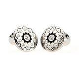 Crystal Zircon Cufflinks