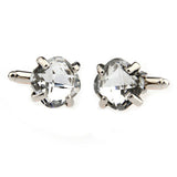 Crystal Zircon Cufflinks