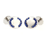 Crystal Zircon Cufflinks