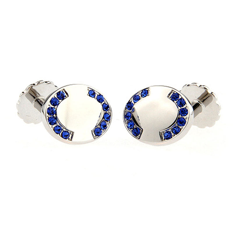 Crystal Zircon Cufflinks