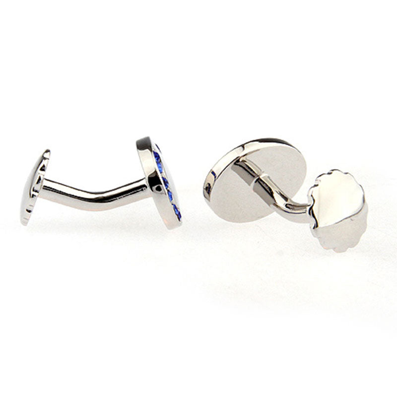 Crystal Zircon Cufflinks
