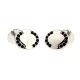 Crystal Zircon Cufflinks