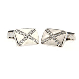 Crystal Zircon Cufflinks