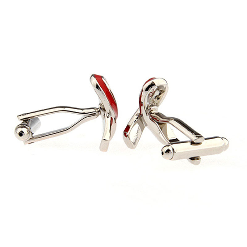 Enamel Dropping Glue Cufflinks