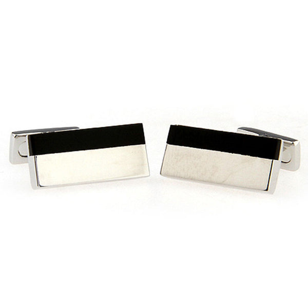 Enamel Dropping Glue Cufflinks