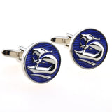 Enamel Dropping Glue Cufflinks
