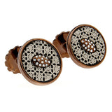 Cateye Glass Cufflinks