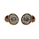 Cateye Glass Cufflinks