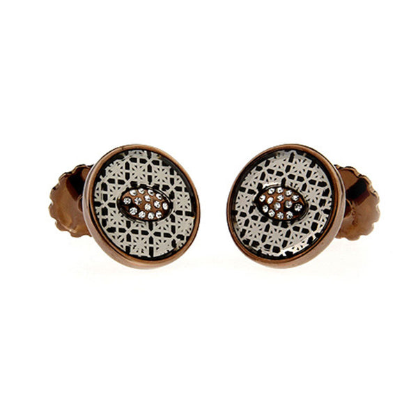 Cateye Glass Cufflinks