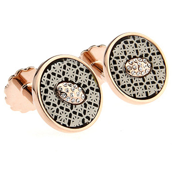 Cateye Glass Cufflinks