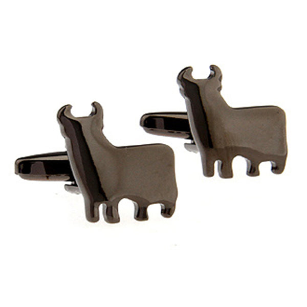 Animals Plants Plain Colour Metal Cufflinks