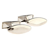 Plain Colour Metal Cufflinks