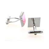 Enamel Dropping Glue Cufflinks