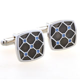 Crystal Zircon Cufflinks