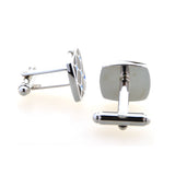Crystal Zircon Cufflinks