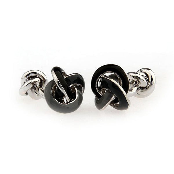 Enamel Dropping Glue Cufflinks