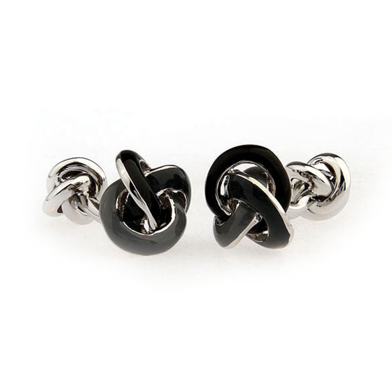 Enamel Dropping Glue Cufflinks