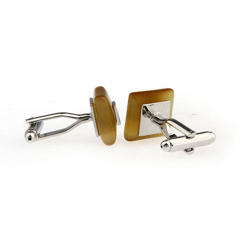Cateye Glass Cufflinks