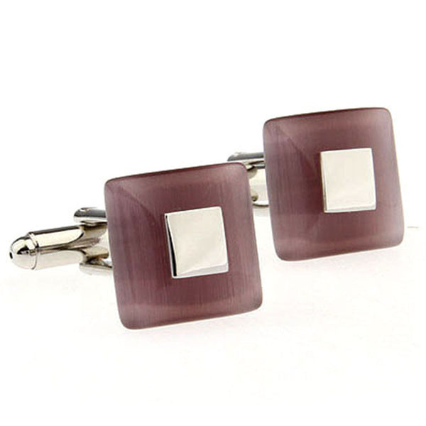 Cateye Glass Cufflinks