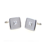 Crystal Zircon Cufflinks